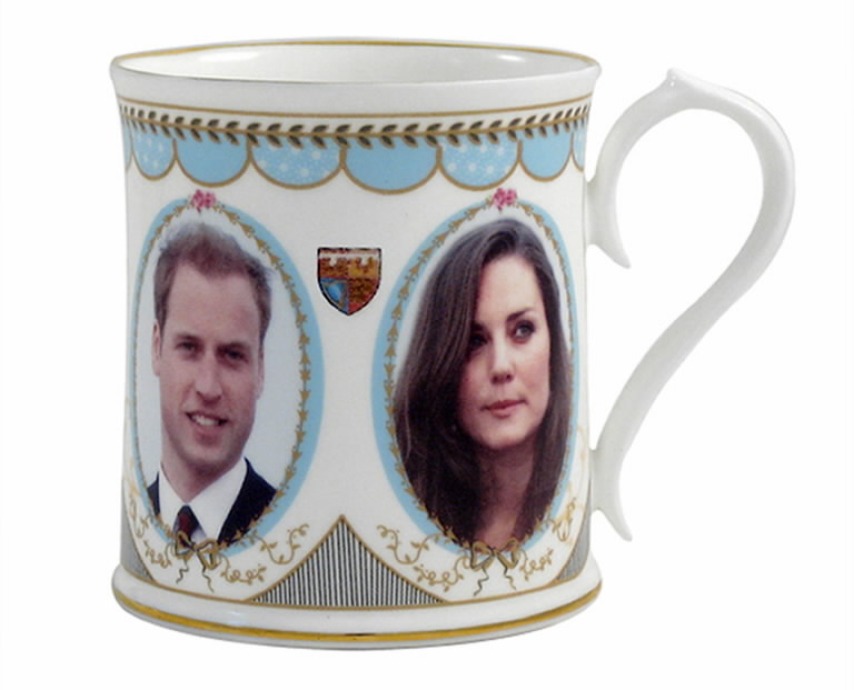 royal wedding mug fail. sale to mark the wedding